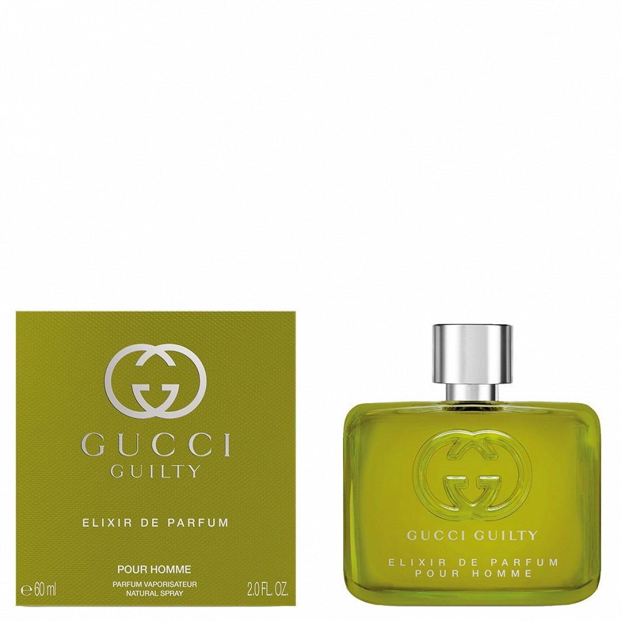 Gucci Guilty Elixir Pour Homme Intense: Long-Lasting Woody Amber Men's Fragrance