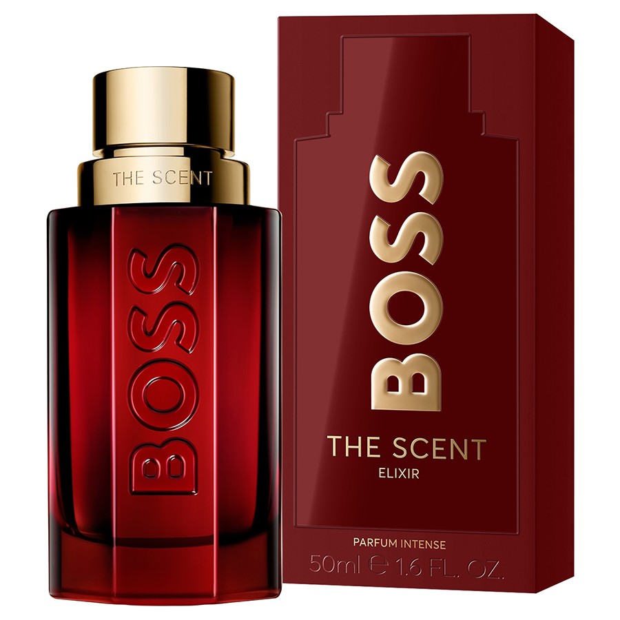 BOSS The Scent Elixir Parfum pentru Bărbați, Intens, Ambrat, Lemnos, Senzual