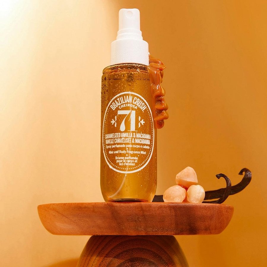 Sol de Janeiro Cheirosa 71: Spray Păr & Corp, Parfum Gurmand Vanilie Caramelizată