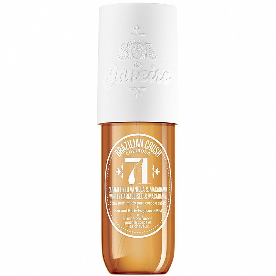 Sol de Janeiro Cheirosa 71: Spray Păr & Corp, Parfum Gurmand Vanilie Caramelizată