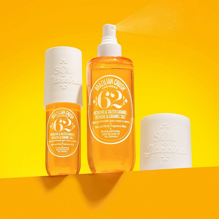 Sol de Janeiro Cheirosa 62: Spray Parfumat Păr și Corp, Fistic Caramel